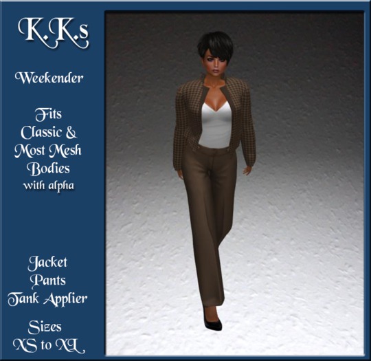 KKs Weekender Set Brown