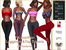 FK papillon-Leggings &Top Donsia