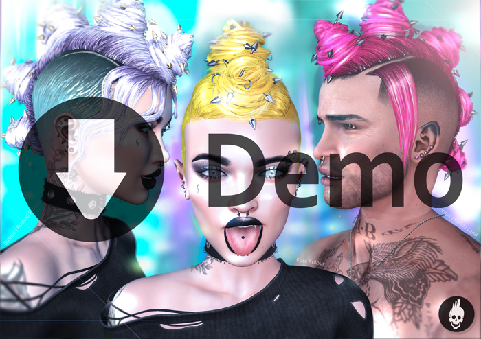 Action Inkubator Hair Grey DEMO