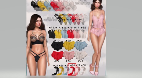 Second Life Marketplace - * 28 - Addams // Aileen Shoes // Maitreya