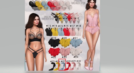 Second Life Marketplace - * 27 - Addams // Aileen Shoes // Maitreya