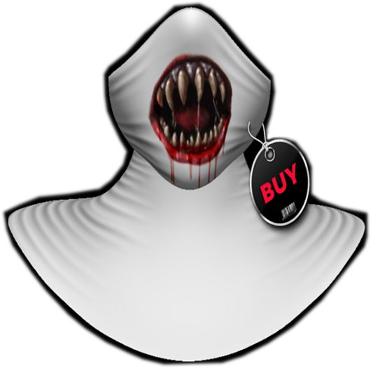 Obscure - Kaneki Mask (Horror Mouth-White)