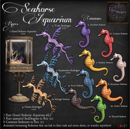 2. *HEXtraordinary* Violet Seadragon - RARE