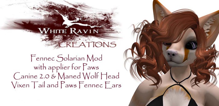 White Ravin Creations - Fennec Solarian Mod M, F, FB