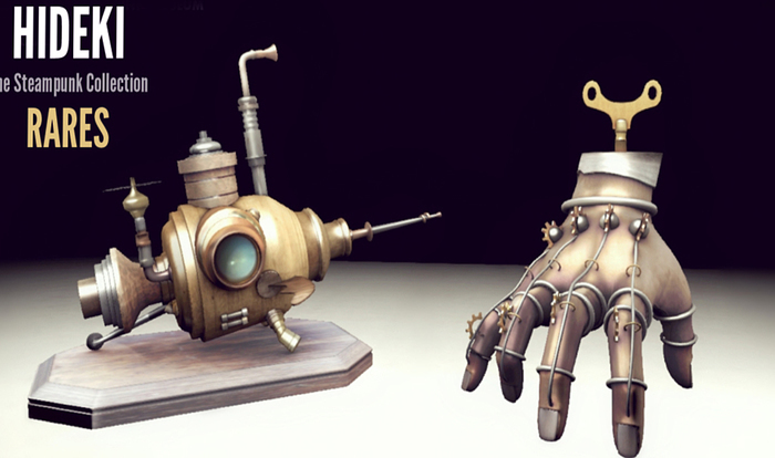 HIDEKI - 1/72 Scale Steampunk Submarine RARE