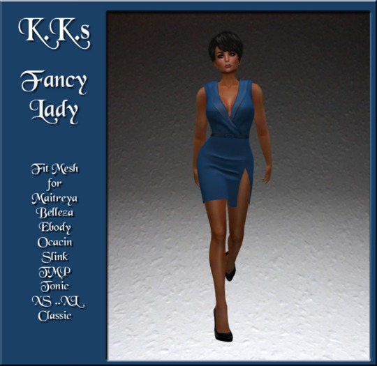 KKs Fancy Lady - Blue
