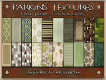 Parkins Textures - Rugs Green Set - 20x Full Perm 512x1024 - Carpet, Furnishing, Home, Decor, Mat, Home, Floor, Designer