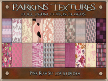 Parkins Textures - Rugs Pink Set - 20x Full Perm 512x1024 - Carpet, Furnishing, Home, Decor, Mat, Home, Floor, Designer