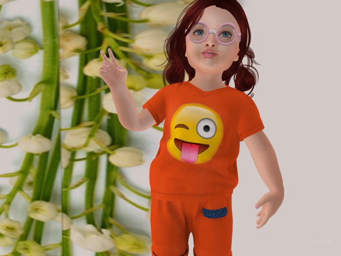 smart kidds -Gus Winks Orange (zooby  child AV only )