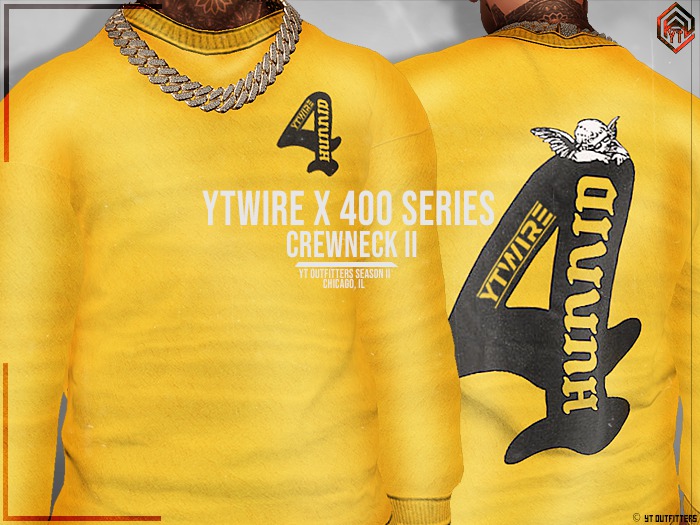 yT - YTWIRE x 400 Series Crewneck II (Signature)