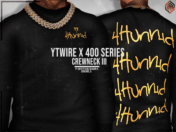 yT - YTWIRE x 400 Series Crewneck III (Signature)