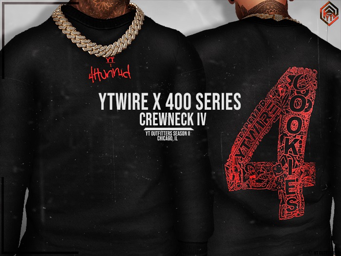 yT - YTWIRE x 400 Series Crewneck IV (Signature)