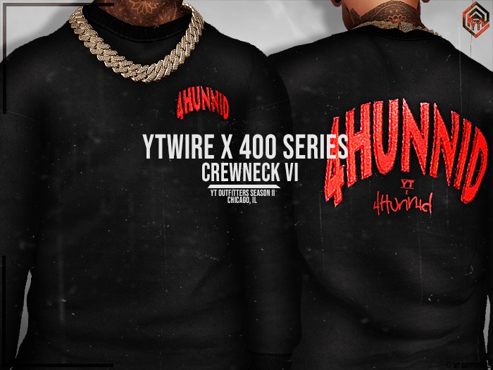 yT - YTWIRE x 400 Series Crewneck VI (Signature)