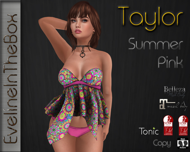 [EvelineIntheBox] Taylor Summer Pink *boxed* add/wear me