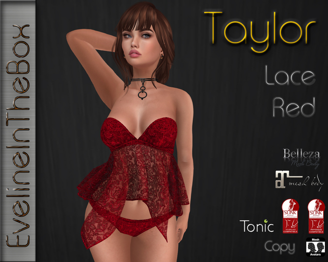 [EvelineIntheBox] Taylor Lace Red *boxed* add/wear me