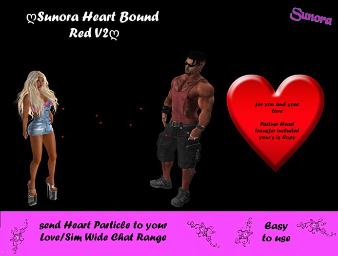 Sunora Heart Bound Red V2