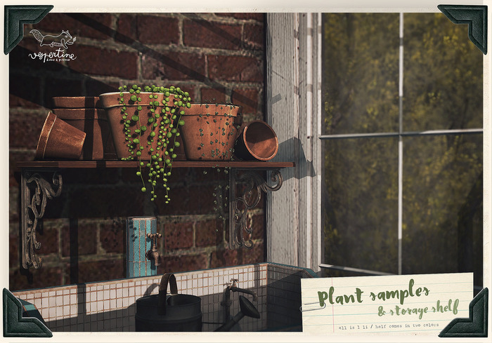 {vespertine}- plant samples set.