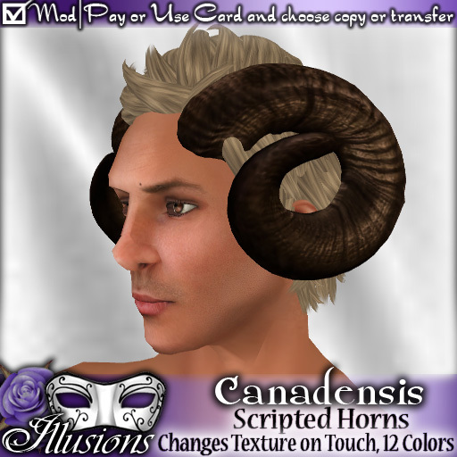 *~*Illusions*~* Gazella Horns