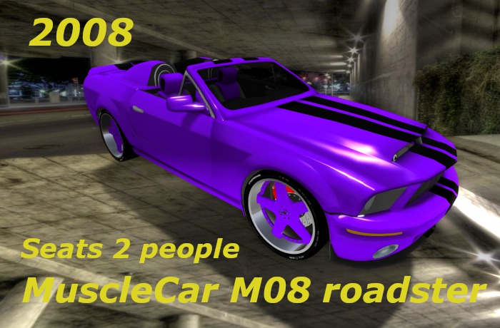 Pony Car M08 roadster year 2008 MuscleCar