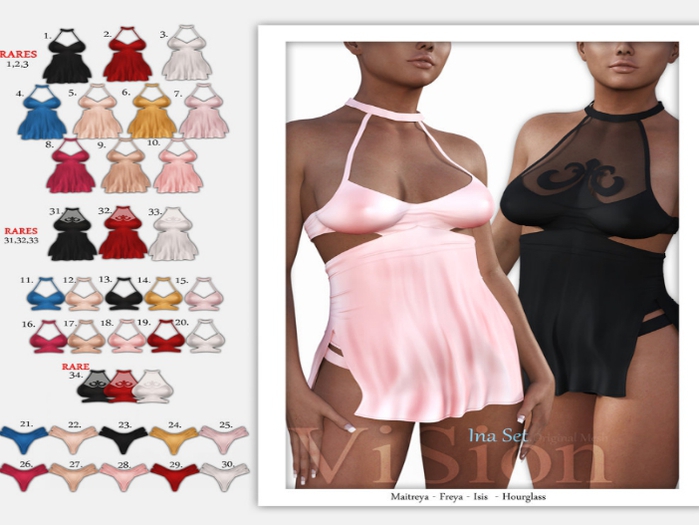 6#{ViSion} // Ina Dress - Maitreya// Gold