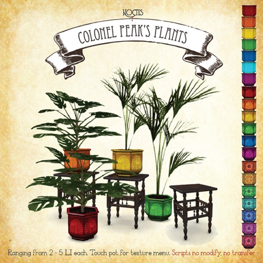 [noctis] Colonel Peake's Raj Plant set BOXED