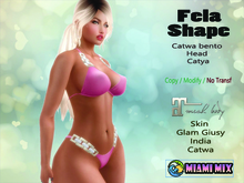 Fela Shape for Catwa Bento Head Catya - Maitreya Body