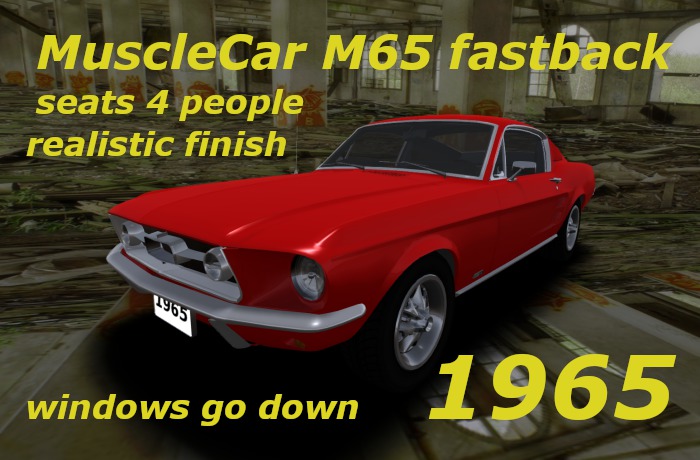 MuscleCar M65 fastbaxk