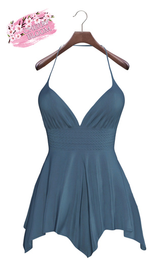 Natali EXCLUSIVE Female  Dress Mesh- MAITREYA LARA - Blue Color CB collection