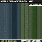 Clutter - Seamus Fabric Textures - 10PK