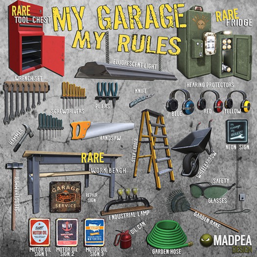 MadPea MGMR - Work Bench (t) RARE