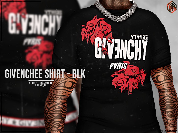 yT - Givenchee T-Shirt - BLK