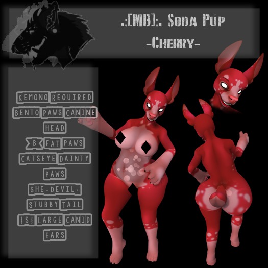 .:[MB]:. Soda Pup Kemono Mod-Cherry