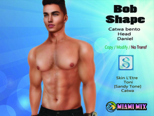 Bob Shape Catwa Bento Head Daniel - Signature Gianni