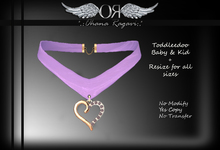 *.:OR:.* Heart Necklace-LILAC