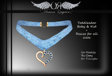 *.:OR:.* Heart Necklace-BLUE