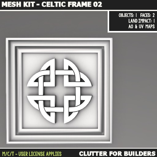 Clutter - Mesh Kit - Celtic Frame 02