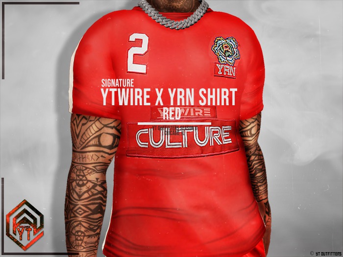 yT - YTWIRE x YRN Shirt - RED
