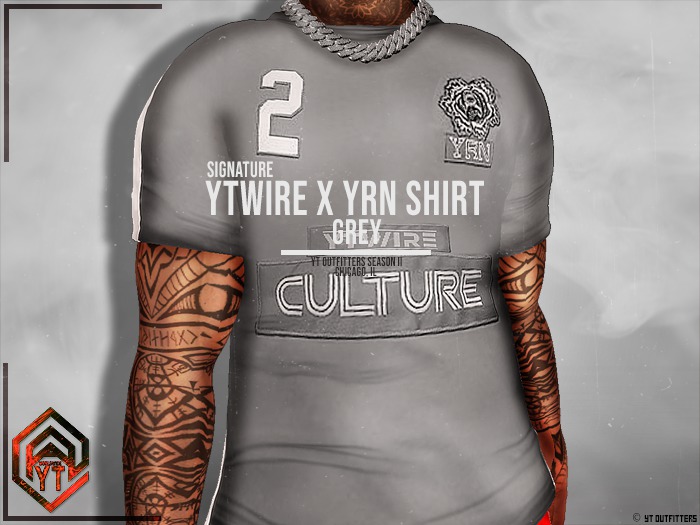 yT - YTWIRE x YRN Shirt - GREY