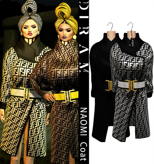 - D I R A M - NAOMI Coat_Pack01