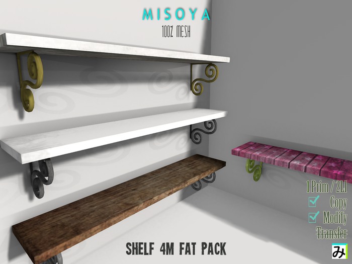MISOYA [Shelf 4m] Fat Pack