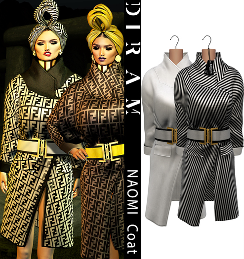 - D I R A M - NAOMI Coat_Pack04