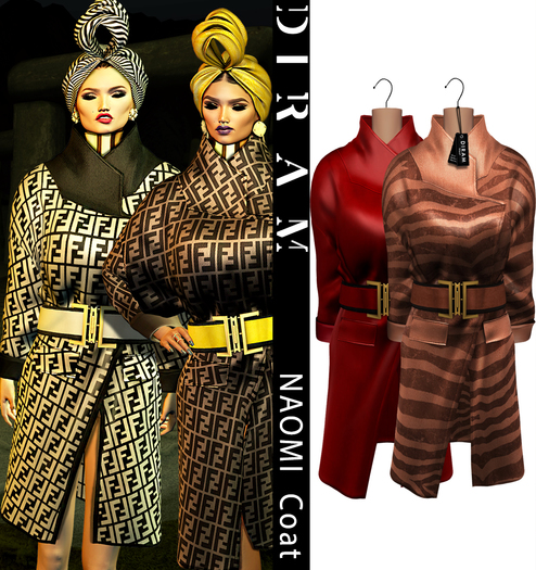 - D I R A M - NAOMI Coat_Pack05