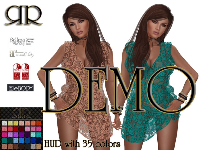 SUMMER SALE !! ..::RR::.. Ruffle Lace Dress DEMO
