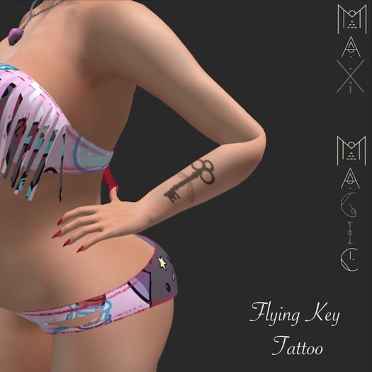 ::MM:: Flying Key tattoo - Omega