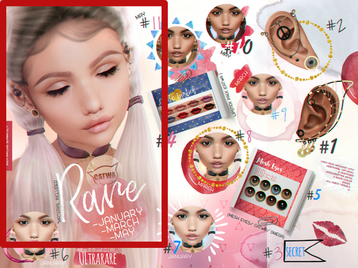 #RARE --- May - CATWA SKIN App. --- RARE