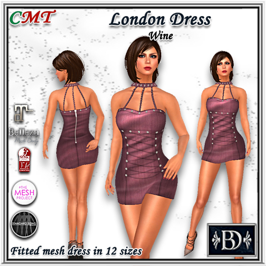 < BD > London Dress Wine