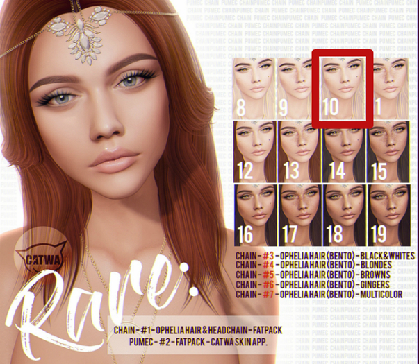 --- PUMEC - #10  - January - CATWA SKIN App.