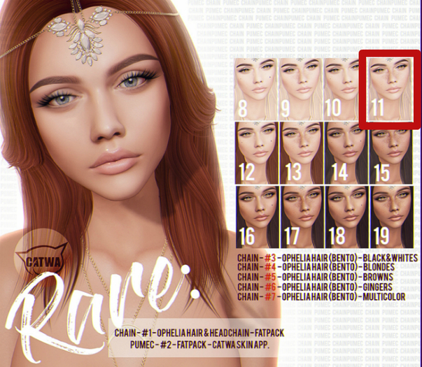 --- PUMEC - #11  - January - CATWA SKIN App.