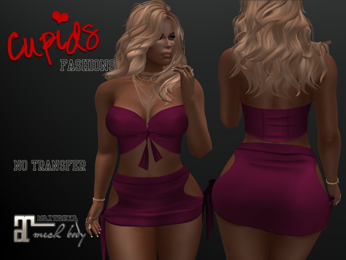 *CF* MAITREYA TIED MINI PLUM