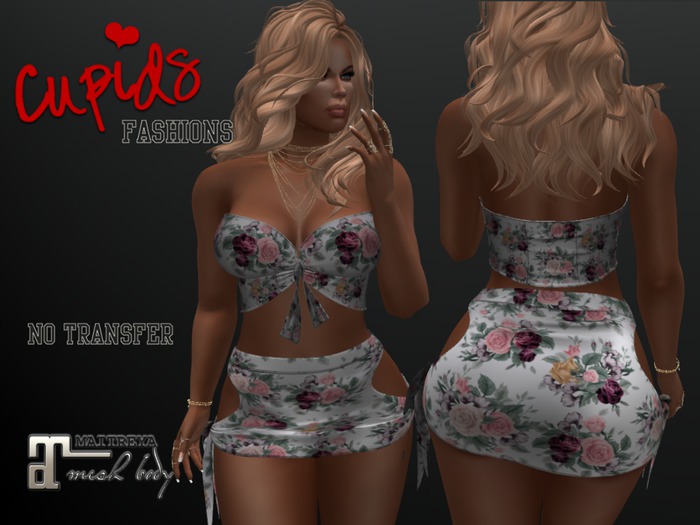 *CF* MAITREYA TIED MINI PURPLE ROSE